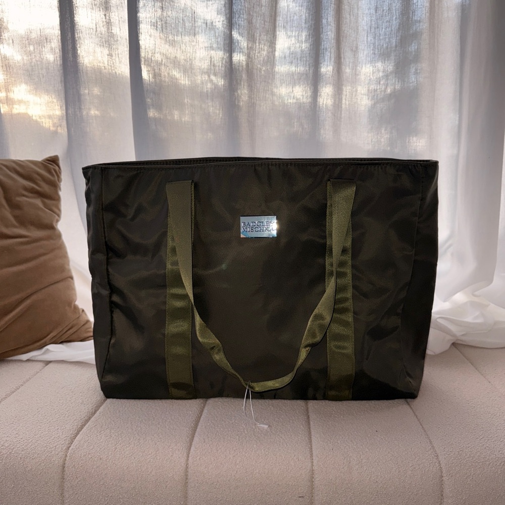 Badgley Mischka Olive Tote Bag